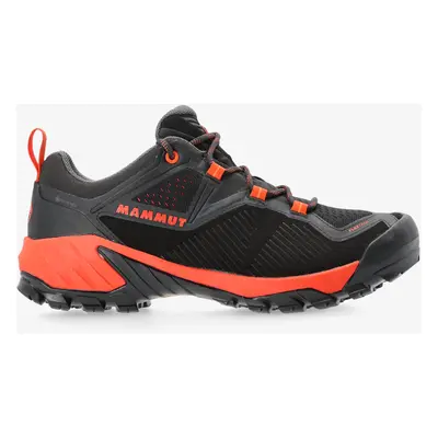 Trekové boty Mammut Sapuen Low GTX - black/hot red