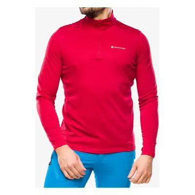 Funkční mikina Montane Dart Zip Neck - acer red