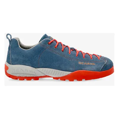 Dětské boty Scarpa Mojito Kid - d.blue/orange neon