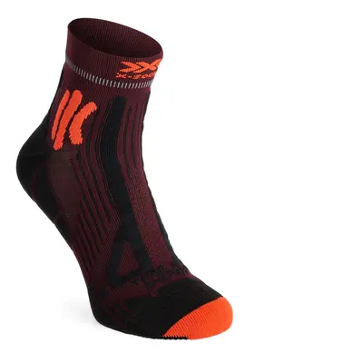 Ponožky na běhání X-Socks Trail Run Energy 4.0 - namib red/trick orange