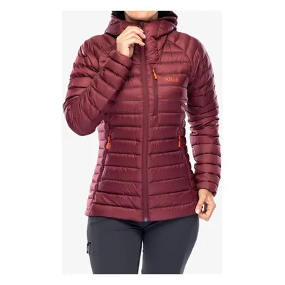 Dámská bunda Rab Microlight Alpine Long Jacket - deep heather