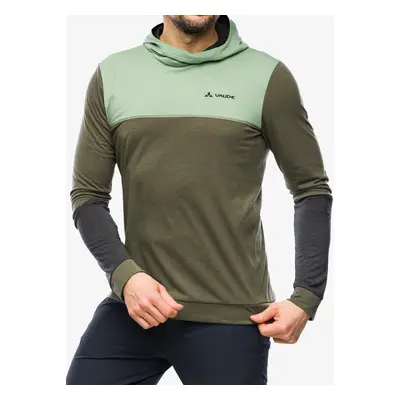 Mikina s kapucí Vaude Qimsa Hoody - khaki