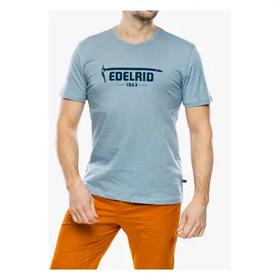 Bavlněné tričko Edelrid Me Highball T-Shirt IV - dove blue