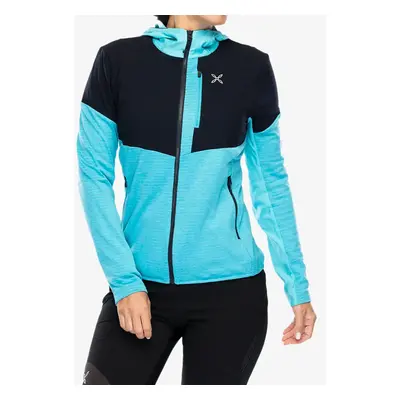 Outdoor mikina dámská Montura Thermalgrid Pro Maglia - turquoise/graphite blue