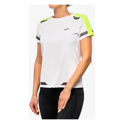 Běžecké tričko dámské Brooks Run Visible Short Sleeve - white/nightlife