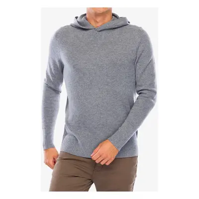 Pánský svetr Royal Robbins Rockcraft Wool Hoodie - lt pewter htr