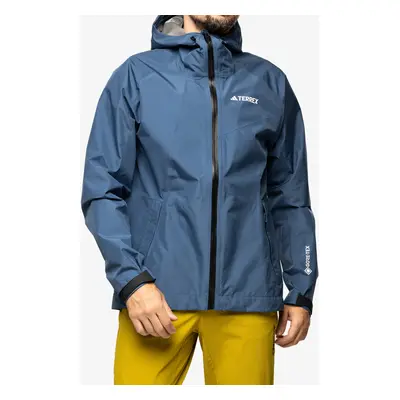 Bunda s membránou adidas TERREX Xperior GORE-TEX Paclite Rain Jacket - wonder steel