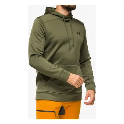 Mikina s kapucí Under Armour UA Armour Fleece Hoodie - marine OD green/black