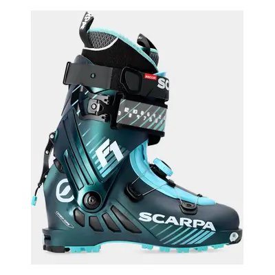 Dámské skialpové boty Scarpa F1 - anthracite/aqua