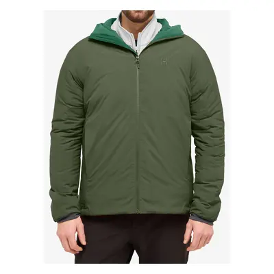 Zateplená bunda Haglofs Mimic Alert Hood - seaweed green