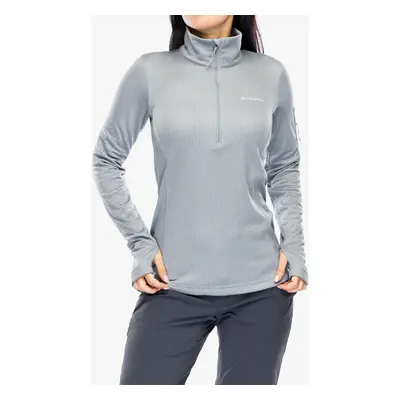 Fleece mikina dámská Columbia Park View Grid Fleece Half Zip - cirrus grey