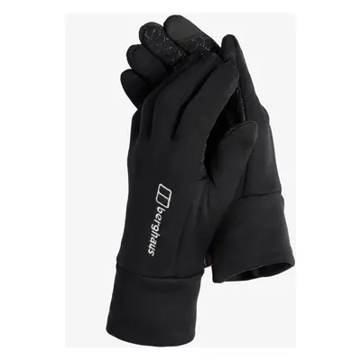 Fleecové rukavice Berghaus PT Interact Glove - black/black