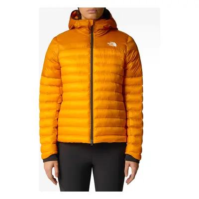 Zateplená bunda dámská The North Face Terra Peak Hoodie - apricot glaze/iron citrus