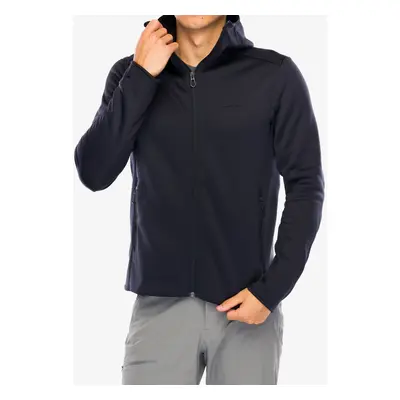 Fleece mikina Salomon Sntial Midwarm HD - deep black