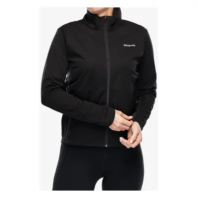 Bunda na běhání dámská Patagonia Wind Shield Jacket - black