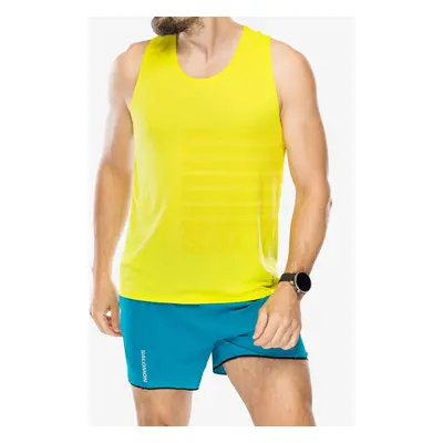 Běžecké triko Salomon Sense Aero Singlet - sulphur