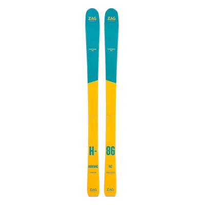 Skialpinistické lyže dámské ZAG H-86 Lady- yellow/green