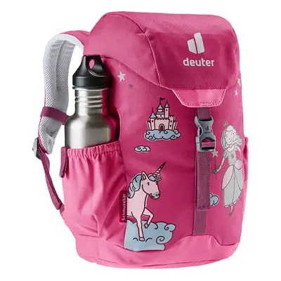 Dětský turistický batoh Deuter Schmusebar - ruby/hotpink