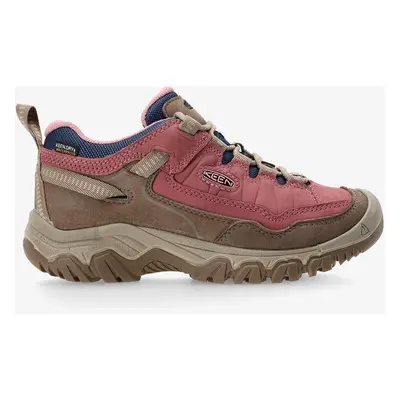 Nízké turistické boty dámské Keen Targhee IV Wp - rose brown/plaza taupe