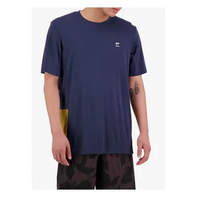 Merino triko Mons Royale Tarn Merino Shift T-Shirt - cumin/midnight