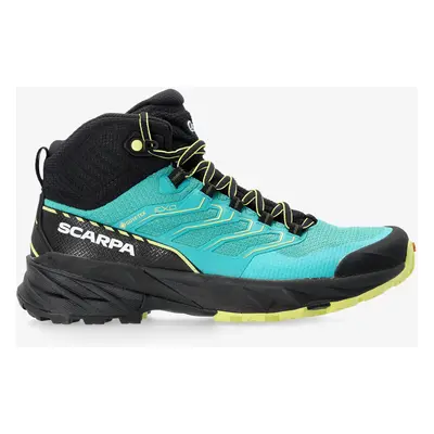 Nízké turistické boty dámské Scarpa Rush Mid GTX - baltic blue/sunny lime