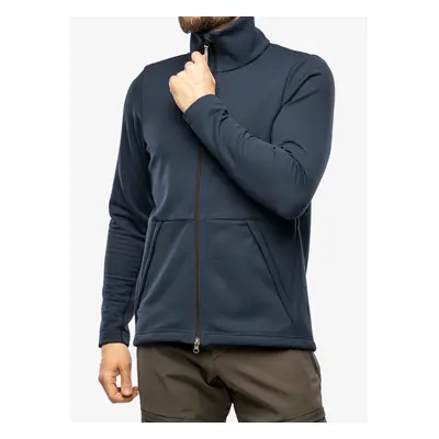 Fleece mikina Houdini Mono Air Jacket - blue illusion