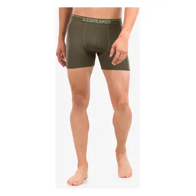 Termoaktivní boxerky Icebreaker Anatomica Boxers - loden