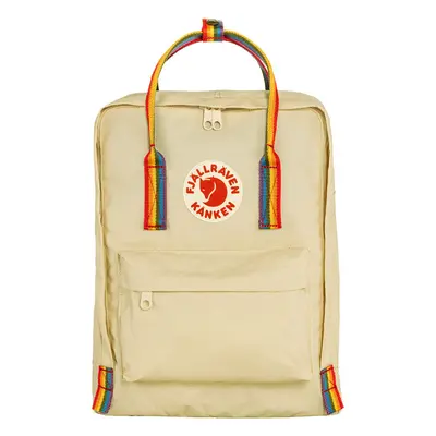 Batoh Fjallraven Kanken Rainbow - light oak/patt