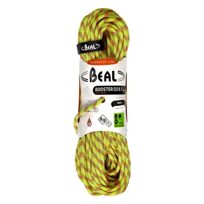 Dynamické lano Beal Booster III 9,7 mm m Unicore Dry Cover - anis