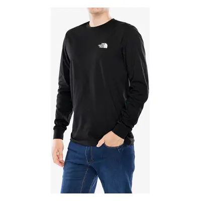 Mikina bez kapuce The North Face L/S Box NSE Tee - tnf black