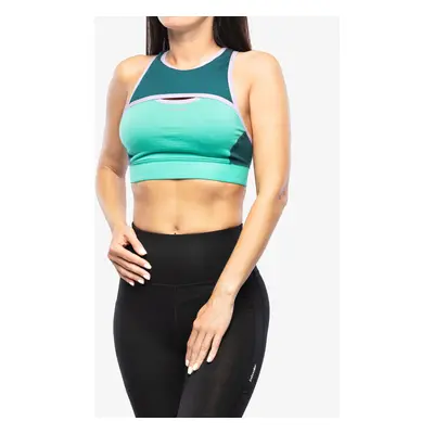 Sportovní podprsenka Icebreaker ZoneKnit Sport Bra - fresh/green