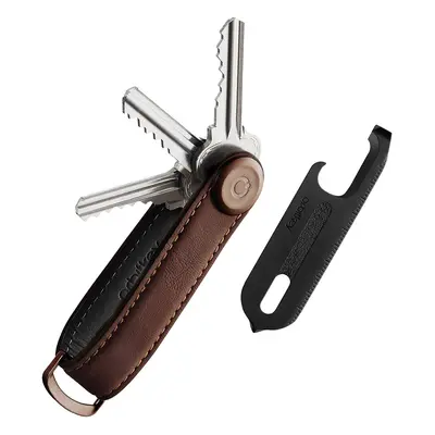 Multitool Orbitkey Leather Key+Multitool V2 - espresso/black