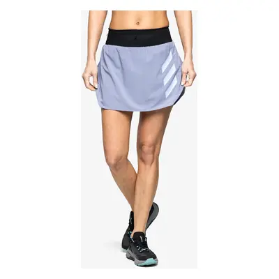 Sukně na běhání adidas TERREX Agravic Pro Trail Running Skirt - silver violet