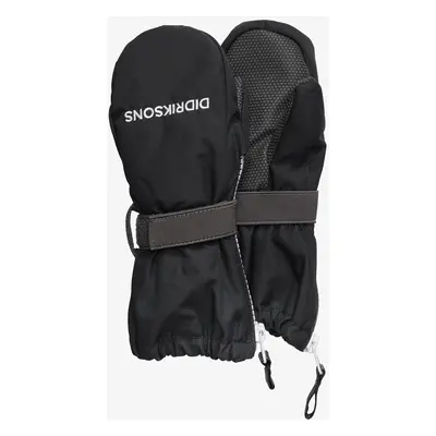 Dětské rukavice Didriksons Biggles Zip Mitten - black