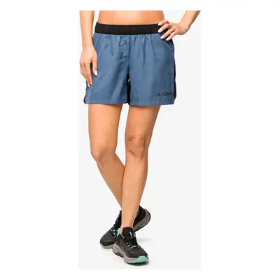 Běžecké kraťasy dámské adidas TERREX Trail Running Shorts - wonder steel/black