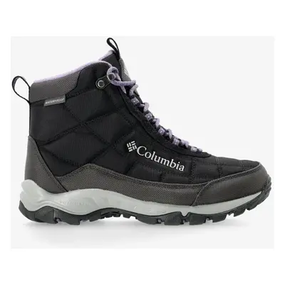 Zimní boty dámské Columbia Firecamp Boot - black/plum purple