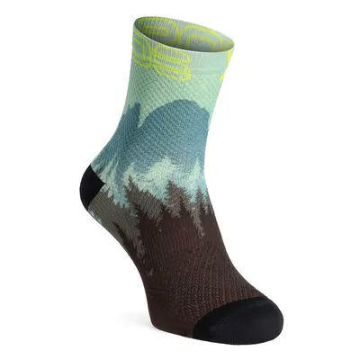 Cyklistické ponožky Karpos Green Fire Socks - vulcan stargazer niagara liche