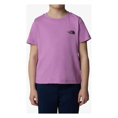 Dívčí tričko The North Face Redbox S/S Tee - dragonfruit