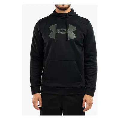 Mikina Under Armour Armour Fleece Big Logo Hoodie - black/pitch gray