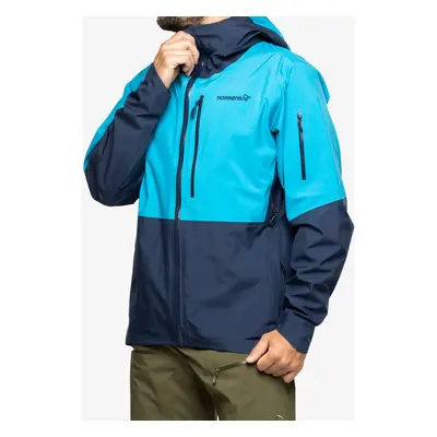 Membránová bunda Norrona Lofoten Gore-Tex Jacket – hawaiian/indigo