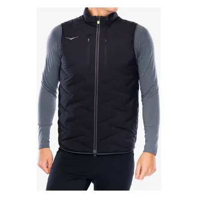 Vesta na běhání Hoka Skyfill Run Vest - black