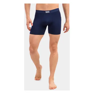 Boxerky Saxx Vibe Boxer Brief - blue trail markers