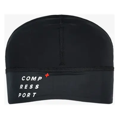 Termoaktivní čepice Compressport Hurricane Beanie - black