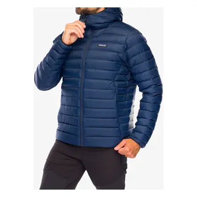 Péřová bunda Patagonia Down Sweater Hoody - new navy