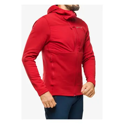 Mikina s kapucí Montane Fury XT Hoodie - acer red