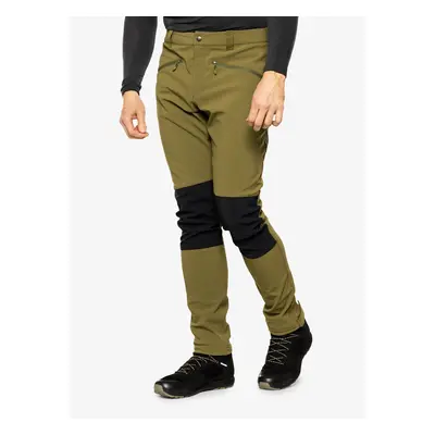 Softshell kalhoty Haglofs Chilly Softshell Pant - olive green/true black