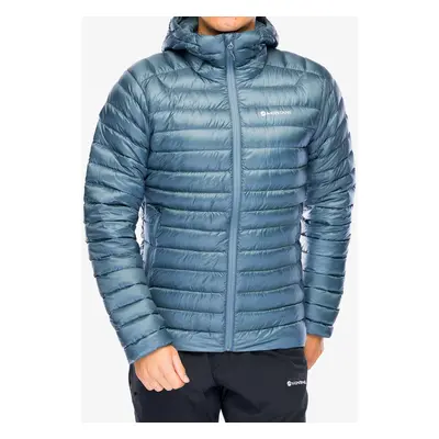 Péřová bunda Montane Anti-Freeze Hoodie - stone blue