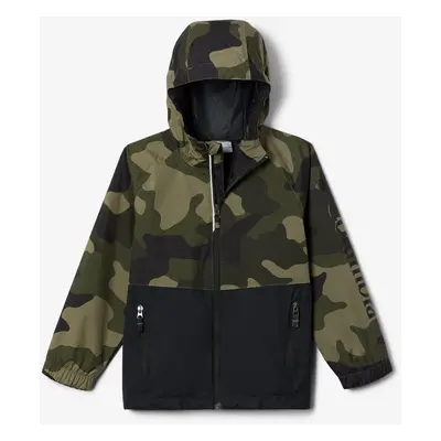 Dívčí bunda Columbia Dalby Springs Jacket - stone green mod camo/black