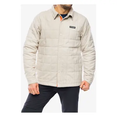 Pánská bunda Columbia Landroamer Quilted Shirt Jacket - dark stone/shark/bright orange