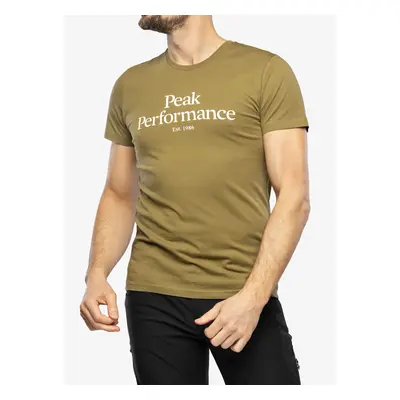 Pánské tričko Peak Performance Original Tee - snap green